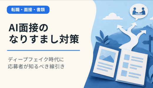 AI面接のなりすましとは？ディープフェイク時代に応募者が知るべき線引き