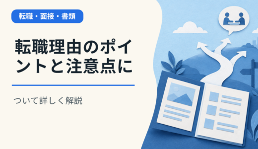 転職理由のポイントと注意点について詳しく解説